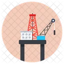 Drilling Rig Oil Rig Drilling Machine Icon