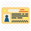 Driver License  Icon