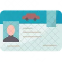 Driving License  Icon