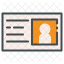 Driving License  Icon