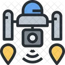 Drone Device Internet Icon