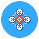 Drone Quadcopter Aerial Drone Icon