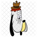 Droopy Dog Puppy Dog Cartoon Icon