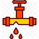 Drop Leaking Pipe Icon