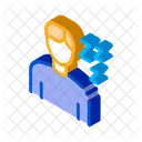 Man Dream Drowsiness Icon