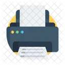 Drucker Druckmaschine Schriftsetzer Symbol