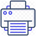 Drucker Ausgabe Druckermaschine Symbol
