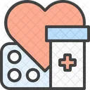 Drugs Cardio Heart Icon