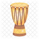 A Flat Design Of Drum Icon