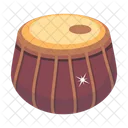 A Flat Design Of Drum Icon