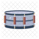 A Flat Design Of Drum Icon