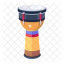 A Flat Design Of Drum Icon