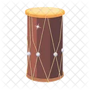 A Flat Design Of Drum Icon