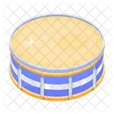 A Flat Design Of Drum Icon