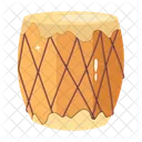 A Flat Design Of Drum Icon