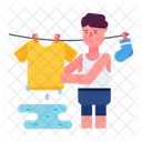 Drying Clothes  Icon