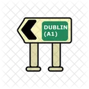 Dublin Traffic Sign  Icon