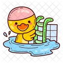 Duck Summer Beach Icon