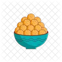 Laddu Delicioso Dulce Icono