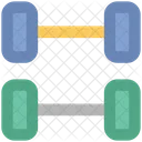 덤벨 피트니스 체육관 아이콘