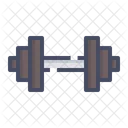 Dumbbells Fitness Exercise Icon