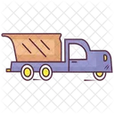 Dump Truck Construction Truck Garbage Truck Icon