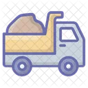 Dump Truck Construction Truck Garbage Truck Icon