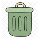 Dustbin Trash Bin Icono