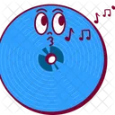 Cassette Dvd Music Icon