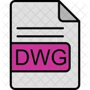 Dwg File Format Icône