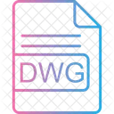 Dwg File Format Icône