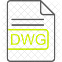 Dwg File Format Icône