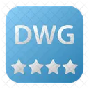 Dwg File Type Extension File Icône