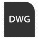 Dwg File Extension Icône