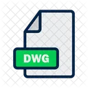 Dwg File Format Icône