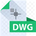 Dwg File Dwg File Format Icône