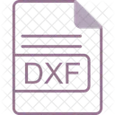 Dxf、ファイル、フォーマット アイコン