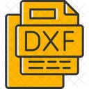 Dxf File File Format File Icono