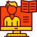 E Learning Education Elearning Icon