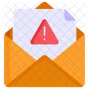 E Mail Spam Spam Warning Icon