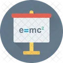 Einstein Formula Emc 2 Icon