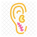 Ear Surgery Color Icon