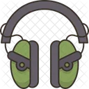 Earmuff Hearing Protection Icon