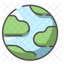 Earth Planet Global Icon