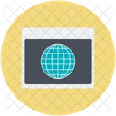 Earth Globe Internet Icon