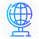 Earth Globe Earth Grid Icon