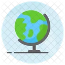 Globe World Map Icon