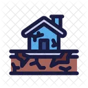 Earthquake Accident Natural Icon