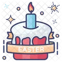 Easter Cake Cream Cake Dessert Icon