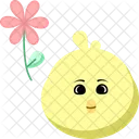 Easter chick head  Icon